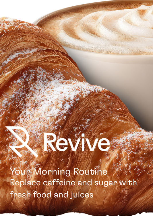 Coffe and croissant - replace with Turmeric and ginger