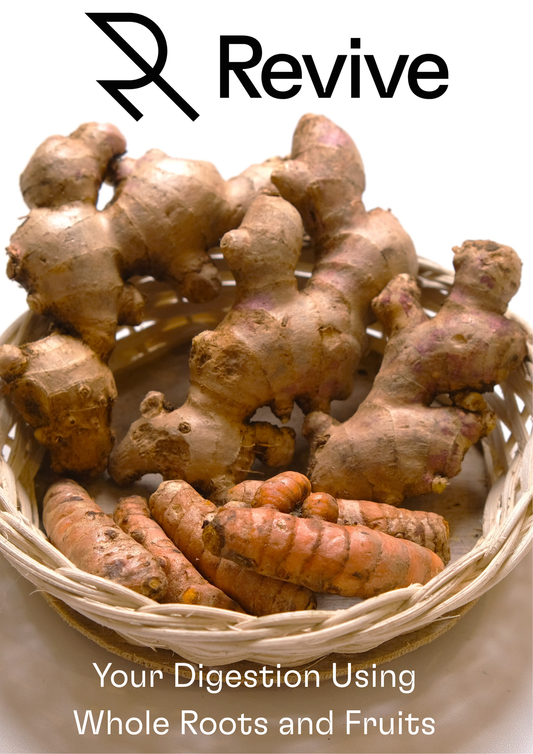 Turmeric and Ginger Roots